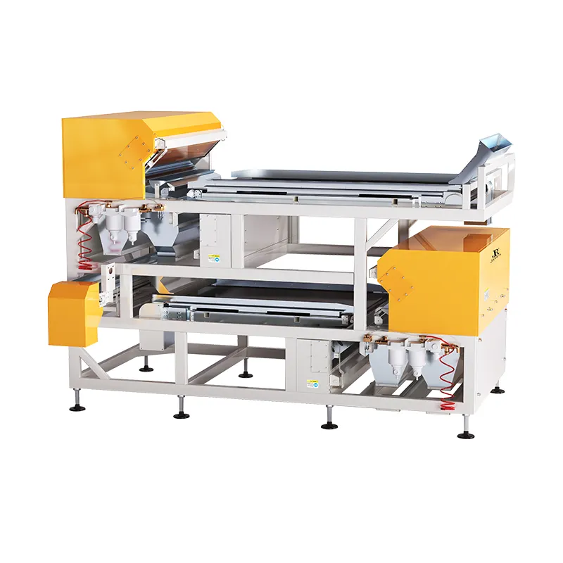 High Quality Double Layers Conveyor Belt Colour Sorter Glass Color Sorting Machine Glass Color Sorter Separator