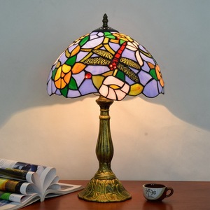 Lampada Artigianale APCITL da 16 Pollici in Vetro Colorato <span class=keywords><strong>con</strong></span> <span class=keywords><strong>Paralume</strong></span> Unico a <span class=keywords><strong>Perline</strong></span> per Arredamento Casa - Product Image 3