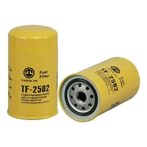 600-311-8220 6136-71-6120 6136-71-6130 Filtro de combustível TF-2502 para peças de máquinas de construção de motor diesel