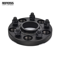 Spacer Roda 5x114.3 5x4.5 untuk Honda Civic Accord CR-V HR-V Odyssey Civic Type R 15mm hingga 50mm Hub Centric CB64.1 Forged BONOSS