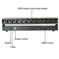 Igracelite 12x40W RGBW 4-en-1 LED Moving Head Barre de Scène Éclairage de Scène Concert DJ