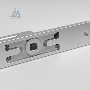 Jiansheng <span class=keywords><strong>Poignée</strong></span> de fenêtre de porte en alliage d'aluminium double face moderne Type 85/92 Serrure de porte à battant <span class=keywords><strong>Poignée</strong></span> de pont <span class=keywords><strong>cassée</strong></span> intérieure - Product Image 2