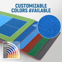 Tapis de sol pour pickleball OBANA en plastique haute résistance, certifié USAPA, acrylique ignifuge, imperméable, écologique, pour sports intérieurs/extérieurs