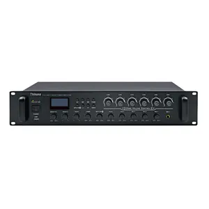 Thinuna VTA II Series 6 Zones 5 EQ Sound Public Address System Effector Mixer Amplifier Audio Broadcast Combined Power Amplifier