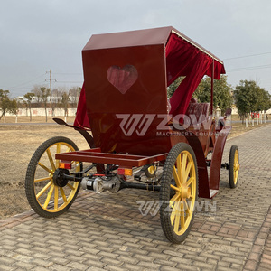 Voiture de tourisme électrique classique chinoise Royal Horse à 4 roues, rose, 4-6 places, garantie de 2 ans - Product Image 5