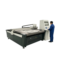 Heetverkopende automatische PVC vinyl sticker CNC karton digitale snijmachine, digitale CNC snijplotter met vlakbed