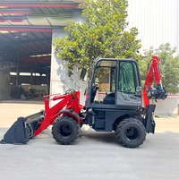 LIVRAISON GRATUITE Chargeuse-pelleteuse compacte avec moteur Yunnei en option, chargeuse frontale, chargeuse sur roues 4x4, capacité de charge de 3 tonnes, moteur importé