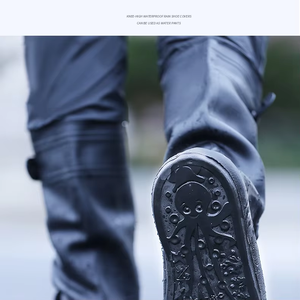 Anti-slip Thickened Wear-resistant Knee Rain <b>Boots</b> Cover Waterproof Men and Women Riding Water <b>Pants</b> Rain <b>Pants</b> - Product Image 3