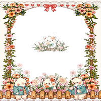 Bloc-notes floral B5 motif ours mignon, bloc-notes ligné détachable, bloc-notes Kawaii pour journal étudiant, papeterie de bureau