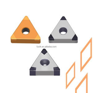 Insertos CBN de Alto Desempenho FUNIK, Industriais TNGA160404, TNGA160408, TNGA160412, TNGA160416, Insertos PCB - Product Image 1