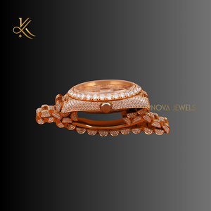 Exclusivo reloj Moissanite Diamond para hombre diseñado para un estilo de vida Premium con calidad inigualable y atractivo de lujo distintivo - Product Image 5