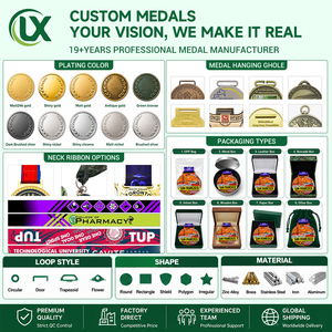 Medallas de Fútbol Personalizadas en Oro, Medallas de Premio de Metal con Cinta y Logotipo para Partidos de Liga y Torneos - Product Image 3