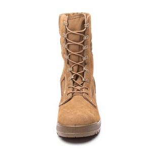 <span class=keywords><strong>Scarpe</strong></span> di sicurezza in pelle S3 alla moda da <span class=keywords><strong>donna</strong></span> punta in acciaio a taglio medio leggero nero per lavoro autunno inverno basso prezzo industriale - Product Image 2