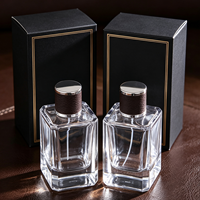 Flacon de parfum de haute qualité, flacon de parfum en verre pour homme et femme avec boîte, flacons de parfum personnalisés avec logo