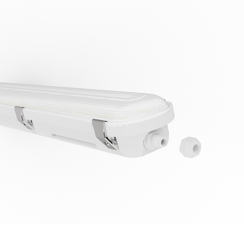 LED Tri-Proof Light IP65 Commercial Lighting for Warehouse 120V 230V 20W 40W 50W Linkable No Flicker