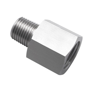 Adaptateur réducteur de filetage universel, 1/8" NPT mâle vers M12x1.0 femelle, en acier inoxydable, pour systèmes automobiles et hydrauliques - Product Image 4