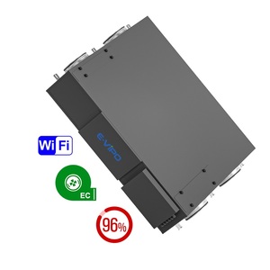 Système <span class=keywords><strong>de</strong></span> ventilation domestique ERV, unité <span class=keywords><strong>de</strong></span> récupération <span class=keywords><strong>de</strong></span> <span class=keywords><strong>chaleur</strong></span> HRV <span class=keywords><strong>VMC</strong></span>, double flux, haute efficacité, économie d'énergie, récupérateur d'air - Product Image 6