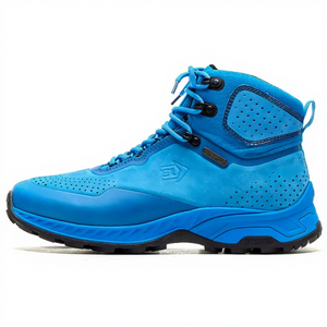 Botas de Senderismo de Cuero Nubuck Personalizadas al por Mayor para Hombre, Ligeras, Transpirables, Antideslizantes, para Trekking al Aire Libre, Primavera y Otoño - Product Image 1