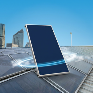 Proveedor Directo de Fábrica de Colectores Solares Planos para Calentamiento de Agua Residencial con Cubierta de Vidrio Templado y Diseño de Baja Pérdida de Calor - Product Image 1