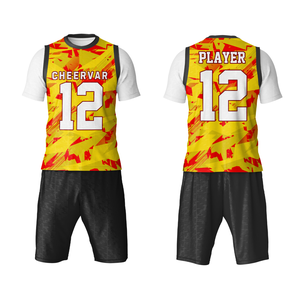 Four Way Stretch Stoff Jugend 5 v5 Fußball uniformen Sets Premium Damen 5 auf 5 Fußball trikots - Product Image 1