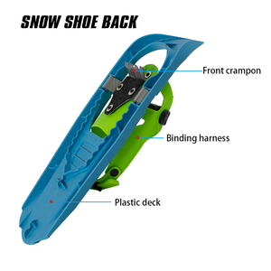 Raquetas de Nieve para Niños XATP con Logotipo Personalizado, Ligeras, Ajustables, de Plástico para Caminar en la Nieve - Product Image 3