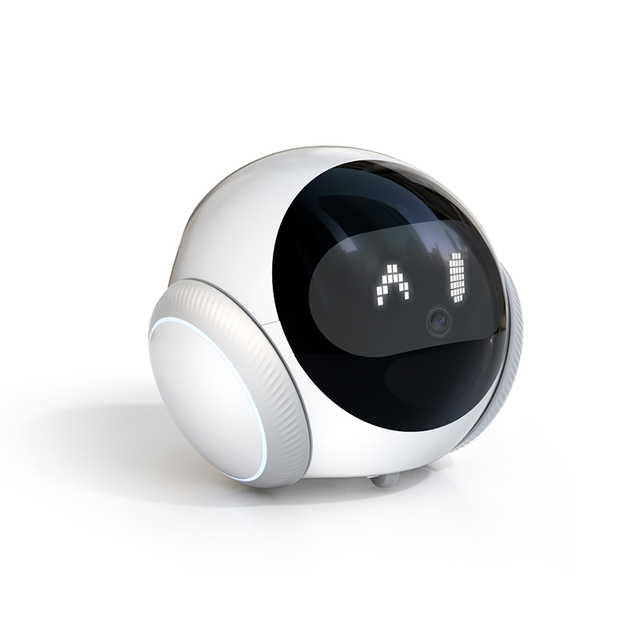 360 Mobile AI Home Robot Security Protection for Baby Elderly Monitor Pet Play Laser Toy Two-way Audio APP Remote Auto Recharge