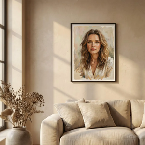 Retrato Personalizado a Partir <span class=keywords><strong>de</strong></span> Foto |   Pintura al Óleo Realista, Estilo <span class=keywords><strong>de</strong></span> <span class=keywords><strong>Arte</strong></span> Clásico - Product Image 6