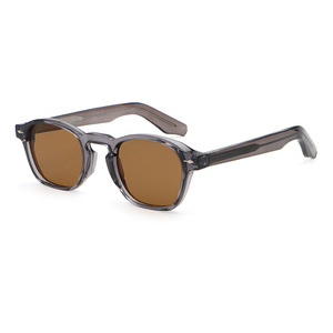 Nouvelles lunettes de soleil vintage pour hommes et femmes, monture PC haut de gamme, verres UV400, logo personnalisé, monture couleur écaille de tortue, pour la conduite - Product Image 5