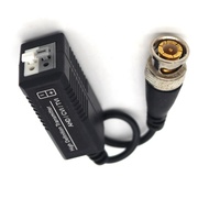 Mini Conector Balun de Video Pasivo BNC para CCTV, Cable Transceptor HD-CVI/TVI/AHD