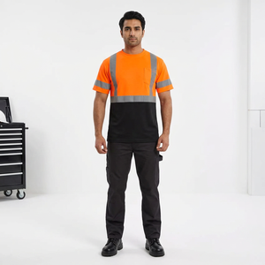 Chemises de sécurité élégantes et modernes avec rayures, ignifuges et antistatiques, vêtements de sécurité, taille personnalisée - Product Image 1
