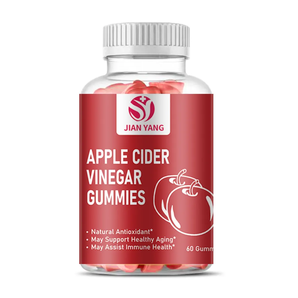 Halal Sugar Free HOT SALE apple cider vinegar OEM plant extract health supplement slimming products for weight loss gummies