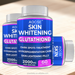 Kapsul <span class=keywords><strong>Glutathione</strong></span> Halal 2000mg Grosir untuk Dewasa, Pemutih Kulit & Anti-Penuaan, Pencerah Kulit Terbaik - Product Image 2