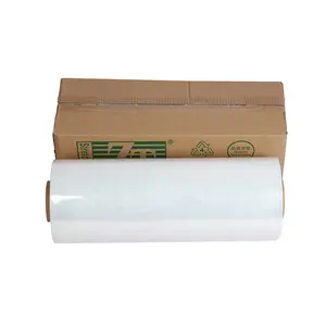 Chiaro A Mano di Plastica Confezionato Rotolo di Laminazione PE Stretch Film