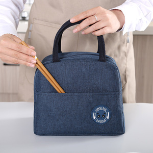 Sac à déjeuner isotherme en tissu Oxford, boîte à bento portable, boîte à lunch pour étudiants, grande capacité pour un usage quotidien - Product Image 2