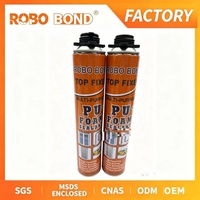 ROBO BOND 750ml Mousse polyuréthane PU expansée à usage général, monocomposant, économique, pour la construction