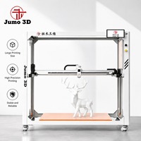 Imprimante 3D 1000 mm JUMO, structure métallique stable, extrudeur unique, avec PLA, fonctionnement prolongé, support après-vente professionnel