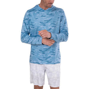 Sudadera con Capucha de Pesca de Manga Larga para Hombre, Personalizada, de Alta Calidad, con Logotipo Sublimado, Secado Rápido e Impermeable - Product Image 6