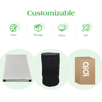 AIDI Couverture amovible portable de haute qualité Rouleau dans une boîte Surmatelas de camping pour le camping Design ergonomique Lit de voiture