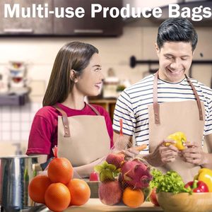 Bolsas de malla reutilizables para productos frescos, bolsas de malla para cocinar mariscos como cangrejos, almejas, mariscos de concha y cangrejos de río, bolsas de red ecológicas - Product Image 4