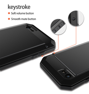 Chống bụi Chống sốc Armor kim loại điện thoại di động trường hợp điện thoại gồ ghề trường hợp đối với <span class=keywords><strong>iPhone</strong></span> 13 Pro Max 12 11 XR 8 <span class=keywords><strong>7</strong></span> cộng với 6 - Product Image 6