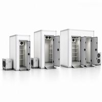 Ruang Pendingin Freezer -15 hingga -5C 100mm dengan Panel PU Tebal dan Pintu Anti-beku untuk Pengawetan Makanan Laut Beku