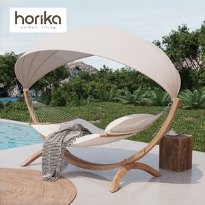 Meubles de jardin de luxe de haute qualité, <span class=keywords><strong>hamac</strong></span> suspendu avec <span class=keywords><strong>support</strong></span> et auvent pour patio extérieur - Product Image 1