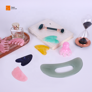 OEM colorido anticelulitis resina cuerpo Gua Sha herramienta de masaje espalda cuello cara pierna Guasha raspado herramienta de terapia para el Día de San Valentín - Product Image 6