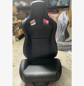 Прямая Продажа с завода, оригинальное сиденье для Sim-Sim, гоночное сиденье из ПВХ, кожаное гоночное сиденье, удобное универсальное автомобильное сиденье - Product Image 4