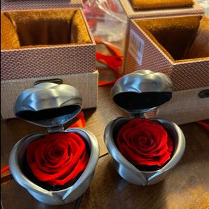 Chaque amour fait à la main fleur préservée jamais fanée haut de gamme immortelle éternelle <span class=keywords><strong>Rose</strong></span> avec boîte-cadeau élégante pour la Saint-Valentin - Product Image 6