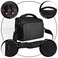 Sac pour appareil photo FOSOTO, sac pour appareil photo reflex numérique, professionnel, étanche, pour la photographie, objectif d'appareil photo, vente en gros, fourniture OEM