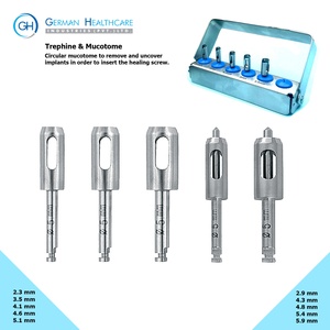 Kit de poinçon de tissu Ensemble de 5 instruments d'implantation Instruments chirurgicaux dentaires - Product Image 5