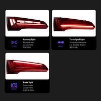 Nueva Luz Trasera LED para Auto Audi Q5 2018-2024 12V OLED con Animación Dinámica de Señalización, Luz de Freno Trasera y Reversa