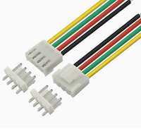 Connecteurs mâles/femelles KMD VH3.96, conducteur en cuivre étamé, isolation en PVC, rouge/noir, faisceau de câbles 24/22/26AWG, éclairage LED, salle de bain