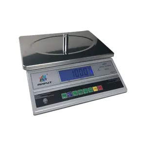 30kg pesant l'échelle numérique balance de gramme d'acier inoxydable RS232 485 balance électronique industrielle de comptage